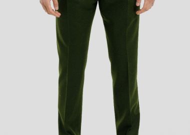 BERWICH Ανδρικό Πράσινο Green Retro Theca Trousers - BERWICH - 