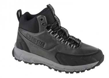 Big Star Δερμάτινα Μαύρα Ανδρικά Μποτάκια II174176 - Big Star - 