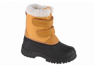 Big Star Παιδικά Μποτάκια Χιονιού με Σκρατς Καφέ KK374237 - Big Star - 