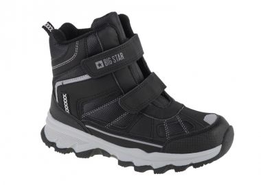 Big Star Παιδικά Μποτάκια με Σκρατς Μαύρα KK374157 - Big Star - 