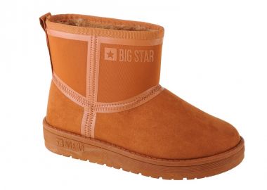Big Star Suede Γυναικεία Μποτάκια Καφέ KK274612 - Big Star - 