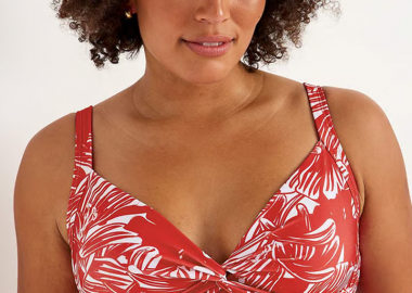 Bikini top Floral με κόμπο -  - 