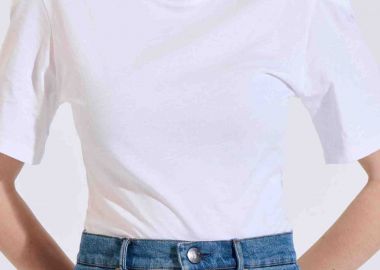 Bill Cost γυναικεία μπλούζα μονόχρωμη με βάτες - 10-120709-0 Λευκό - BILL COST - 