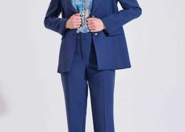 Bill Cost γυναικείο μεσάτο σακάκι - 10-031058-1 Μπλε Σκούρο - BILL COST - 