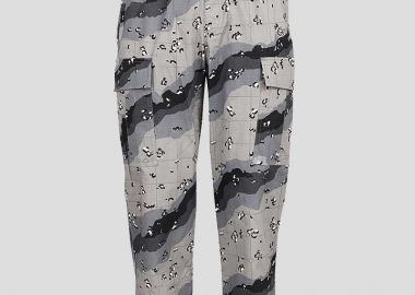BILLIONAIRE BOYS CLUB Ανδρικό Γκρι Ripstop Cotton Camo Cargo Pants - BILLIONAIRE BOYS CLUB - 