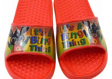 Bing Παιδικές Παντόφλες Κόκκινες Κόκκινο - Bing - 