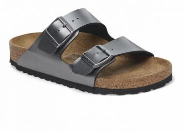 BIRKENSTOCK 1029224 ARIZONA BF METALLIC BLACK - Birkenstock - 