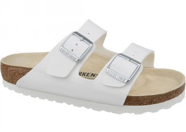 Birkenstock Arizona Birko-Flor Γυναικεία Σανδάλια Ανατομικά σε Λευκό Χρώμα 0051731 - Birkenstock - 