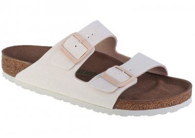 Birkenstock Arizona Γυναικεία Σανδάλια σε Λευκό Χρώμα 1022291 - Birkenstock - 