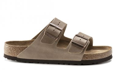 Birkenstock Arizona Soft Footbed Oiled Leather Tobacco Brown 552811 MBS - Birkenstock - 