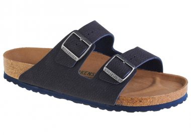 Birkenstock Arizona Vegan Δερμάτινα Γυναικεία Σανδάλια Ανατομικά σε Μπλε Χρώμα 1023116 - Birkenstock - 