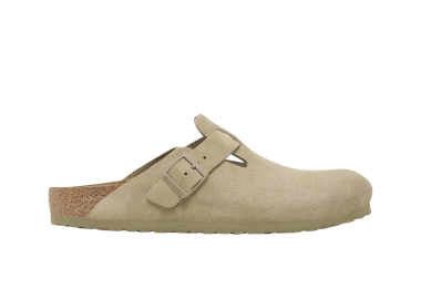 Birkenstock Boston Suede Faded Khaki 1025788 MBS - Birkenstock - 