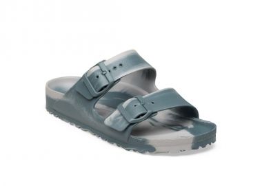 Birkenstock women's ARIZONA EVA 1031331 BASALT GRAYSTONE COIN MULTI flipflops narrow width - Birkenstock - 