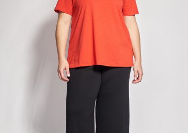 Βισκόζ cropped παντελόνα -  - 