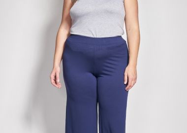 Βισκόζ cropped παντελόνα -  - 