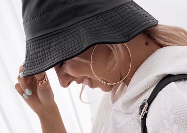 BLACK BUCKET HAT - sense-shop - 