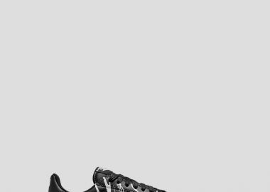 BLACK COMME DES GARÇONS Ανδρικό Μαύρο Field General 82 Sneakers - BLACK COMME DES GARÇONS - 