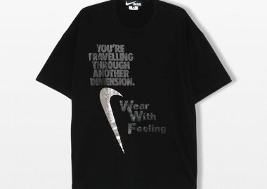 BLACK COMME DES GARÇONS Ανδρικό Μαύρο Nike Men's T-Shirt - BLACK COMME DES GARÇONS - 