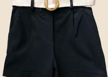 black summer shorts - PerfectDress.gr - 
