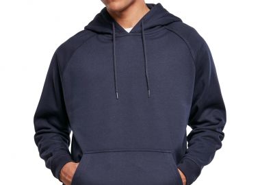 Blank Hoodie Φούτερ Urban Classics TB014 Navy - Urban Classics - 