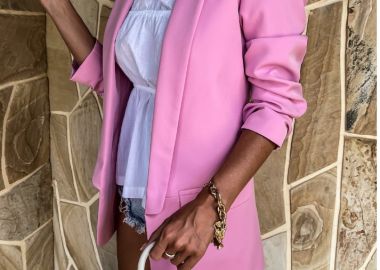 Blazer Lija Baby Pink - Amelie's - 