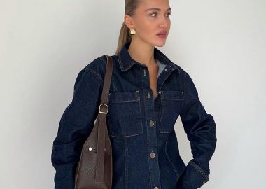 BLUE γυναικειο jean τζακετ-πουκαμισο - SOU - 