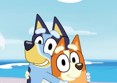 Bluey Cozy Πετσέτα Προσώπου + Χεριών 30x50cm Μπλε - Bluey - 