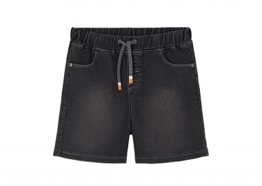 Boboli παιδική βερμούδα denim - 513177 Γκρι - BOBOLI - 