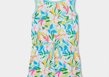 Boboli παιδική ολόσωμη φόρμα με all-over print - 443023 Πολύχρωμο - BOBOLI - 