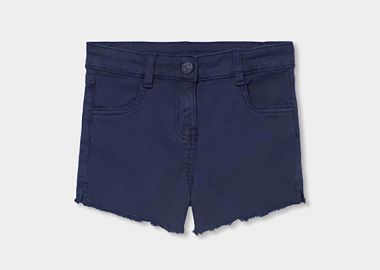 Boboli παιδικό denim σορτς μονόχρωμο - 493084 Μπλε Σκούρο - BOBOLI - 