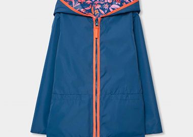 Boboli παιδικό jacket διπλής όψης - 323176 Μπλε - BOBOLI - 
