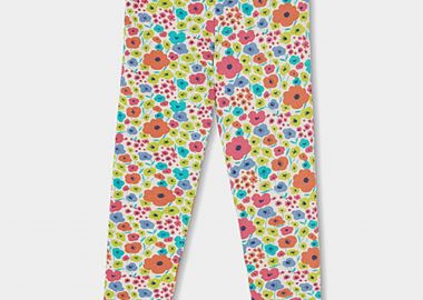 Boboli παιδικό κολάν με floral print - 313030 Πολύχρωμο - BOBOLI - 