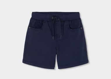 Boboli παιδικό σορτς μονόχρωμο - 693053 Μπλε Σκούρο - BOBOLI - 