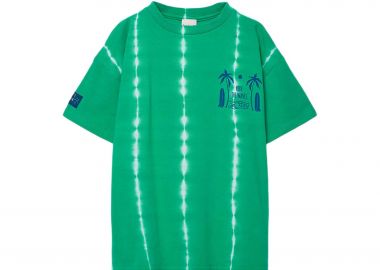 Boboli παιδικό Τ-shirt με tie dye σχέδιο - 613033 Πράσινο - BOBOLI - 