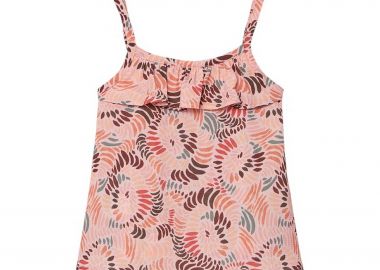 Boboli παιδικό τοπ με floral print - 433077 Πολύχρωμο - BOBOLI - 