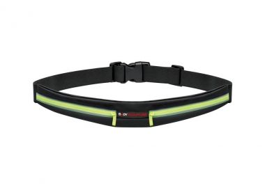 Body Sculpture Reflective Running Belt BP-105 Τσαντάκι Μέσης για Τρέξιμο Μαύρο - Body Sculpture - 