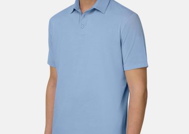 Boggi Milano ανδρική πόλο μπλούζα μονόχρωμη Regular Fit 