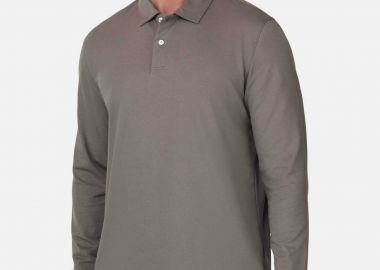 Boggi Milano ανδρική πόλο μπλούζα μονόχρωμη Regular Fit 