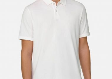 Boggi Milano ανδρική πόλο μπλούζα μονόχρωμη Regular Fit 