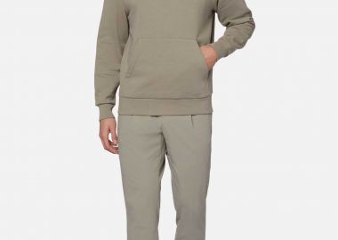 Boggi Milano ανδρικό παντελόνι μονόχρωμο Regular Fit - BO24P011702 Μπεζ - BOGGI MILANO - 