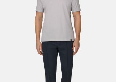 Boggi Milano ανδρικό παντελόνι Regular Fit - BO26P083001 Μπλε Navy - BOGGI MILANO - 