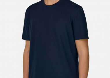 Boggi Milano ανδρικό πικέ T-shirt μονόχρωμο Regular Fit 