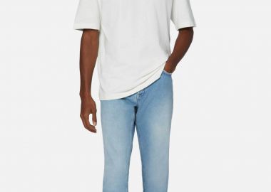 Boggi Milano ανδρικό τζην παντελόνι πεντάτσεπο Straight Fit - BO24P034901 Denim Blue Ανοιχτό - BOGGI MILANO - 