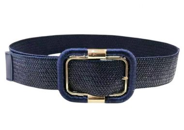 boho chic ελαστική ζωνη Mallory μπλε - PerfectDress.gr - 