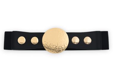 boho ελαστική ζώνη Irine μαύρο - PerfectDress.gr - 