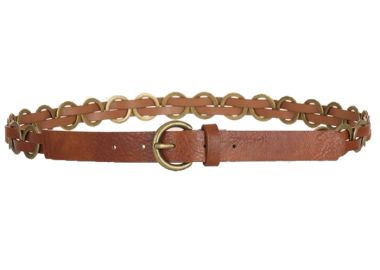 boho ζώνη με κρίκους Aurora ταμπά - PerfectDress.gr - 