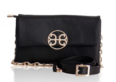 Bonendis Clelia Mini Δερμάτινη Τσάντα ώμου Black Μαύρο - Bonendis - 