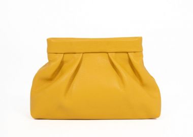 Bonendis Kiss Δερμάτινο Pouch Κίτρινο - Bonendis - 