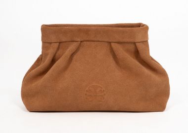 Bonendis Kiss Suede Pouch Caramel - Bonendis - 