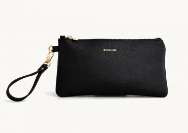 Bonendis Polly Pouch in Black Leather Μαύρο - Bonendis - 